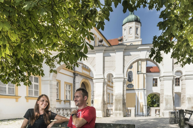 Aussichtsterasse auf dem Freisinger Domberg
