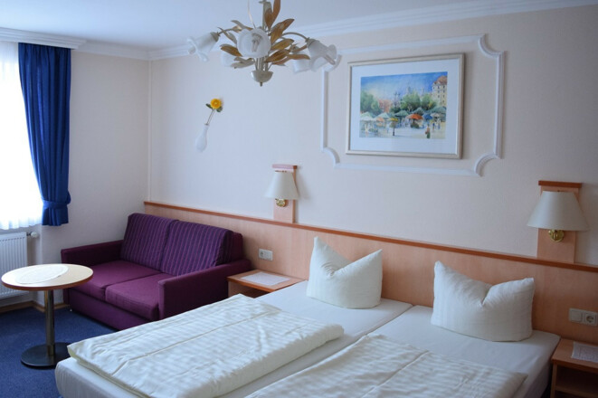 Doppelzimmer im Hotel und Gasthof zur Länd