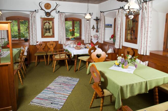 Aufenthalts- und Frühstücksraum