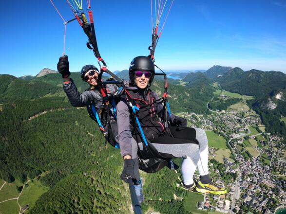Tandemflug Salzkammergut