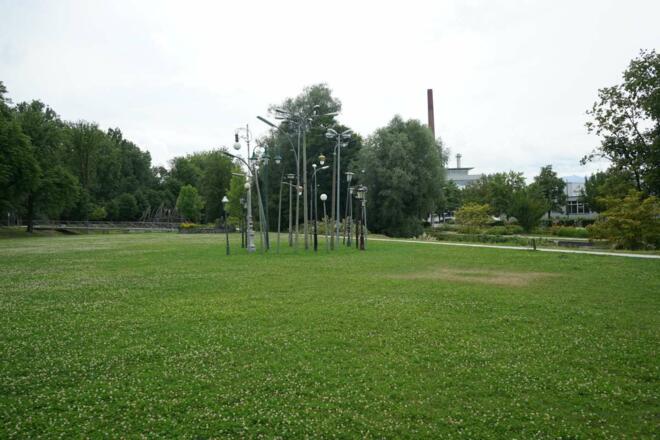 Laternenwald der Landesgartenschau