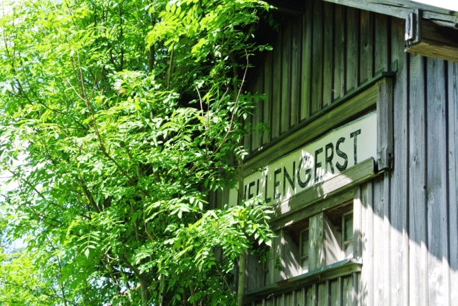 Alter Bahnhof in Hellengerst