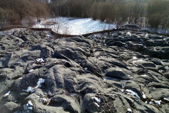 Gletscherschliff Flintsbach