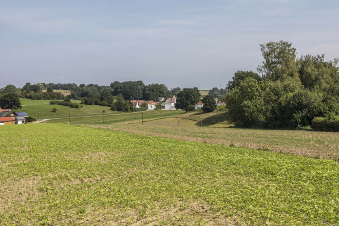 Verlauf des Xaverienthal bei Freising