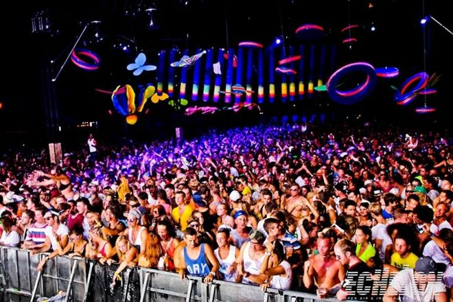 Indoor Bühne: Electronic Motion Floor