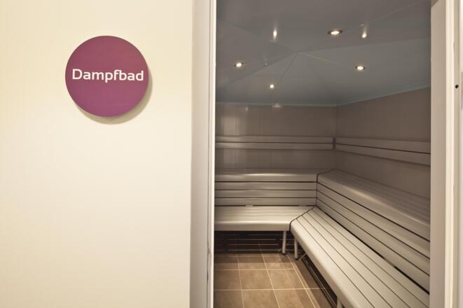Entspanne Dich in unserem Dampfbad im Sport Spa