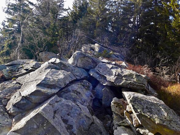 Hanichelriegel - Gipfelfelsen