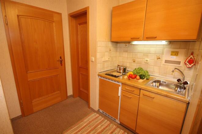 Separate Küchenzeile in der Ferienwohnung