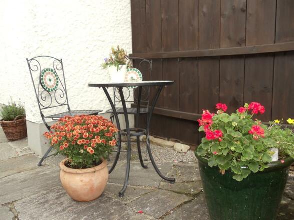 Liebevolle Dekoration im Gästehaus Auffenberg