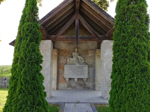 Gedenktafel der Schlacht bei Gammelsdorf