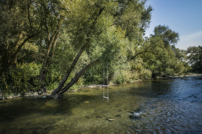 Schaukeln über der Amper - Ampertal zwischen Allershausen und Moosburg
