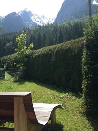 Blick aus der Wohnung Höllental