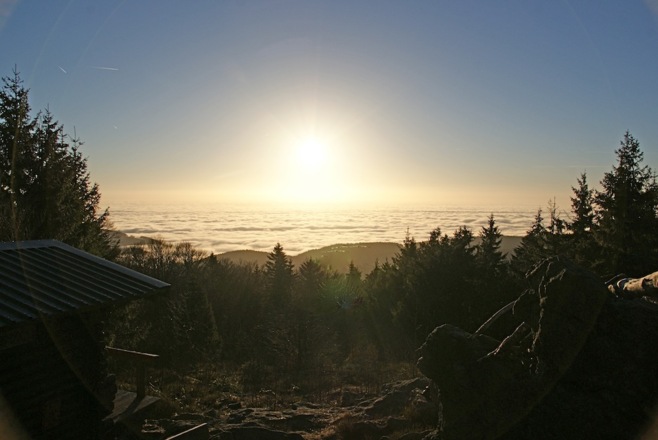 Inversions-Wetter-Blick vom Knogl