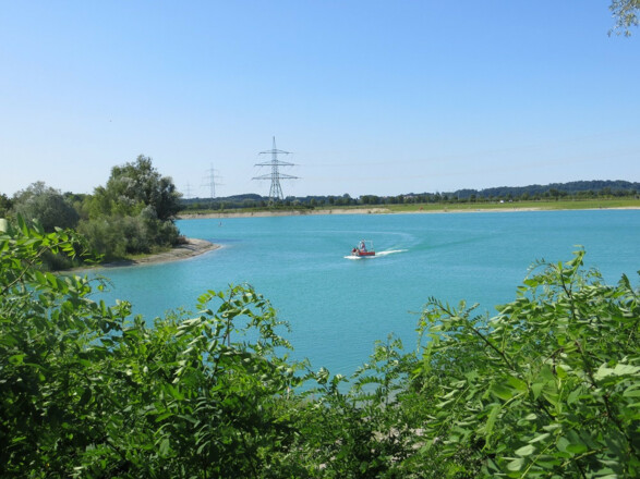 Eching_Hollerner See_Blick auf den See_web_©Günter Lammel_Gemeindearchiv Eching