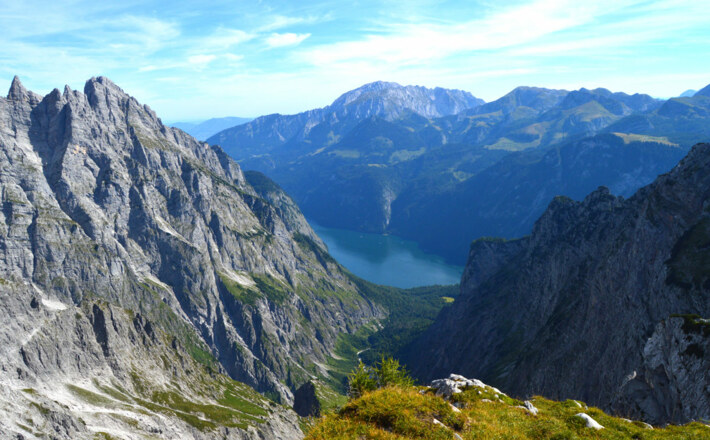 Tiefblick zum Königssee