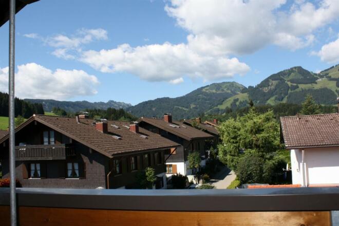 Herrlicher Bergblick