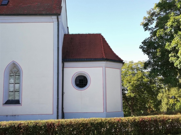 Außenansicht Maria Rast in Langenbach