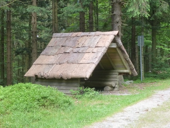 Kudernhüttn am Weg zum Knogl
