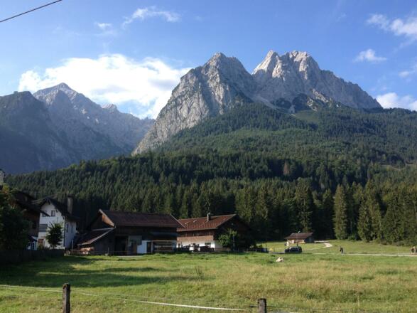 die Berge immer wieder ein Genuss