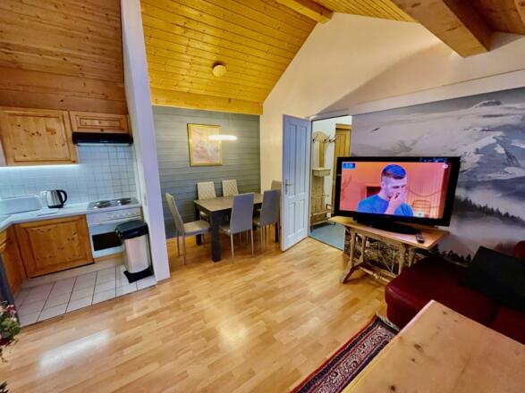 Wohnraum Küche Wohnung 3