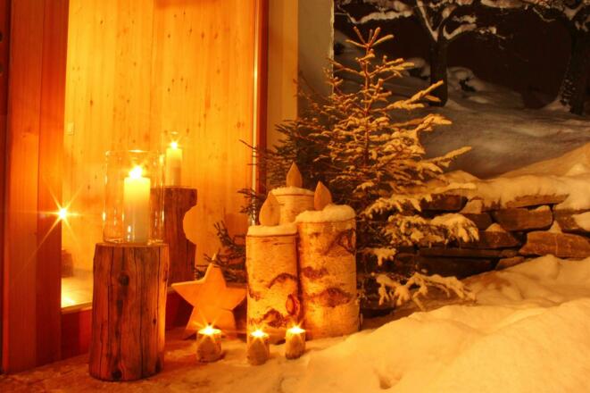 Winterstimmung Eingang