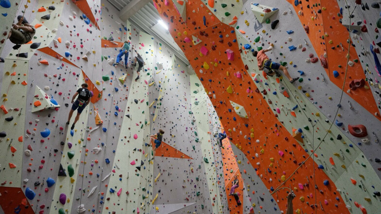 Kletterhalle im Kletterzentrum Freising_web©Kletterzentrum Freising