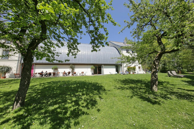 Freising_Schafhof_Außenansicht Cafe_web_copyright Landratsamt Freising