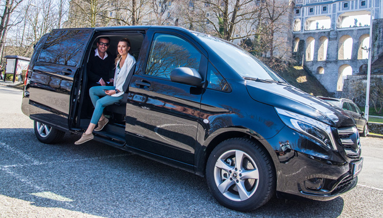 Private Touren mit Mercdes VAN für bis zu 7 Personen