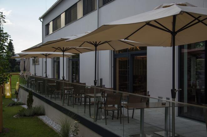 Bäckerei Konditorei Bauer, Terrasse