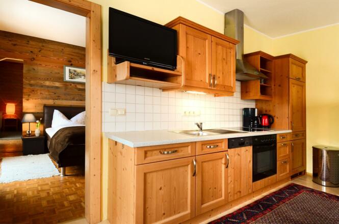 Appartment Almkäse Küche