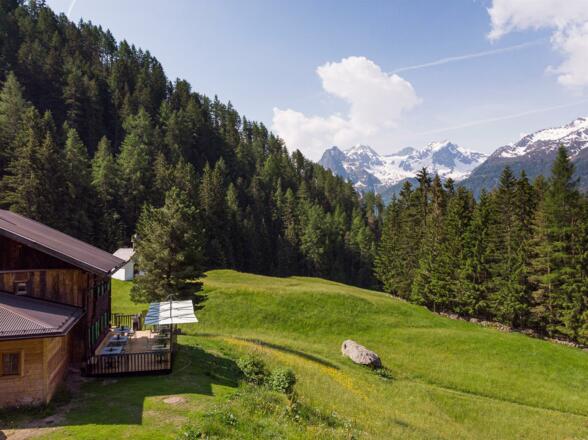 herrlicher Ausblick von der Terrasse
