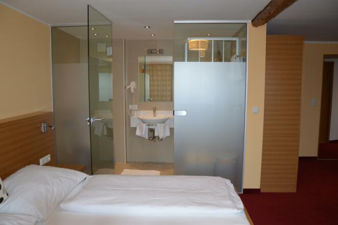 Eingang zum Hotel