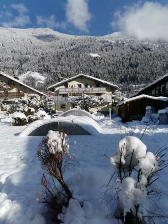 Garten im Winter Oetz