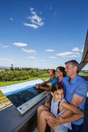 Panoramablick Pyramide Etzing | Sauwaldpanoramastraße