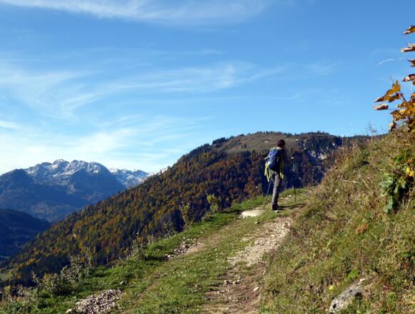 Mit Blick auf den Bodenberg