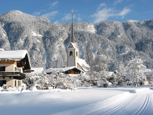 Langlaufloipe in St. Martin bei Lofer