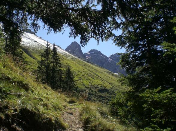 Wanderwege in die Allgäuer Alpen