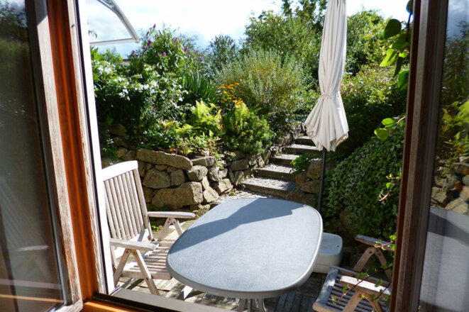 Blick in den Garten