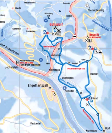Langlaufloipenplan
