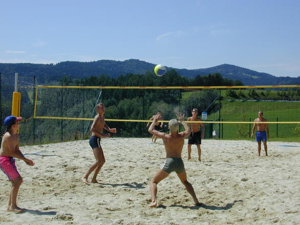 Beachvolleyballplatz
