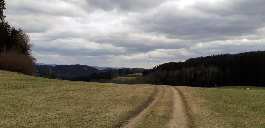 Ausblick bei der Abraham Marter