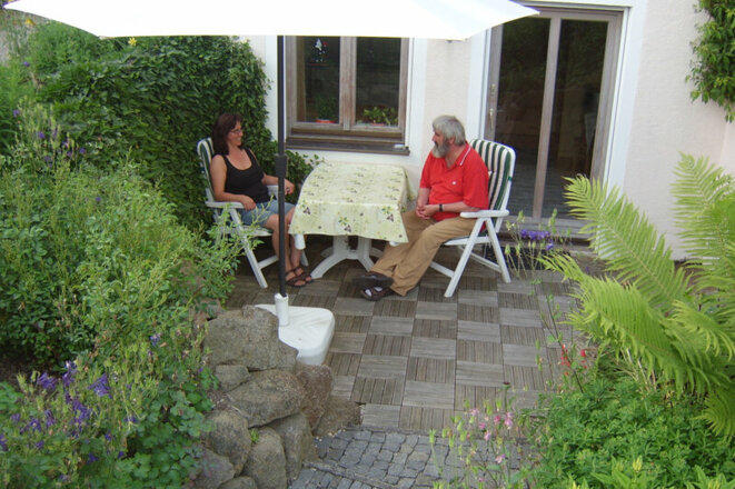 Blick in den Garten