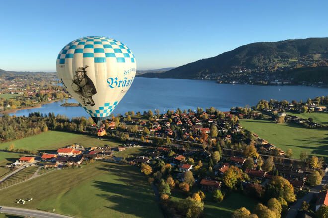 Ballooning Tegernsee