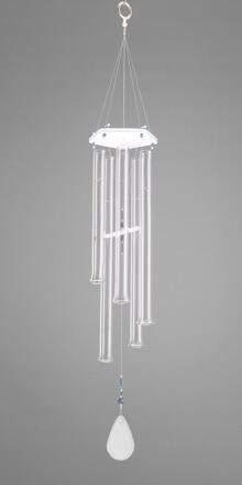 windspiel aus hartglas