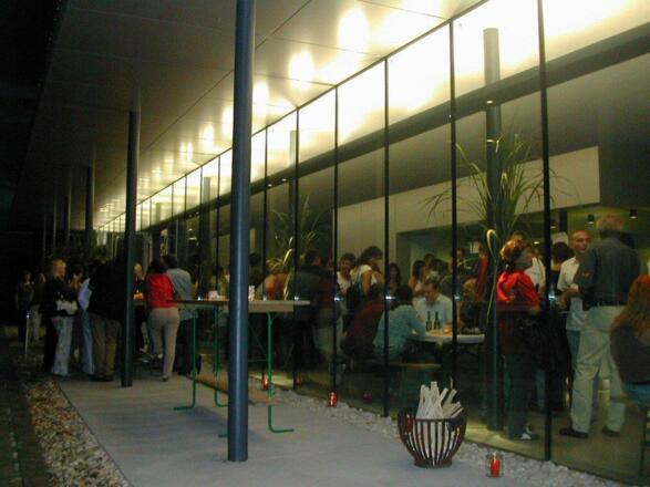 Pause bei Veranstaltung