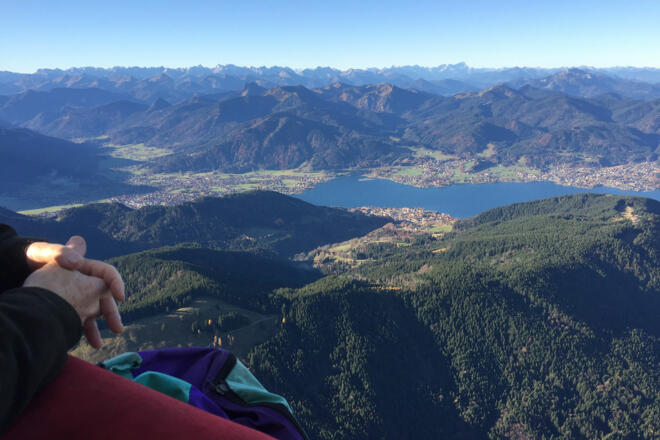 Ballooning Tegernsee