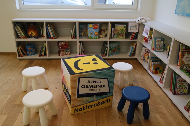 Kinderecke in Bibliothek