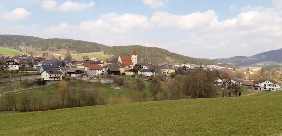 Blick nach Lasberg