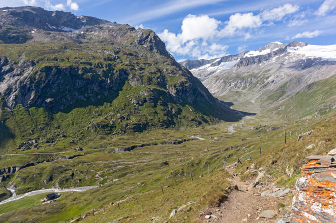 Abstieg zur Johannishütte