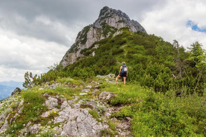 Wildfrauensteig - Zustieg zum Klettersteig